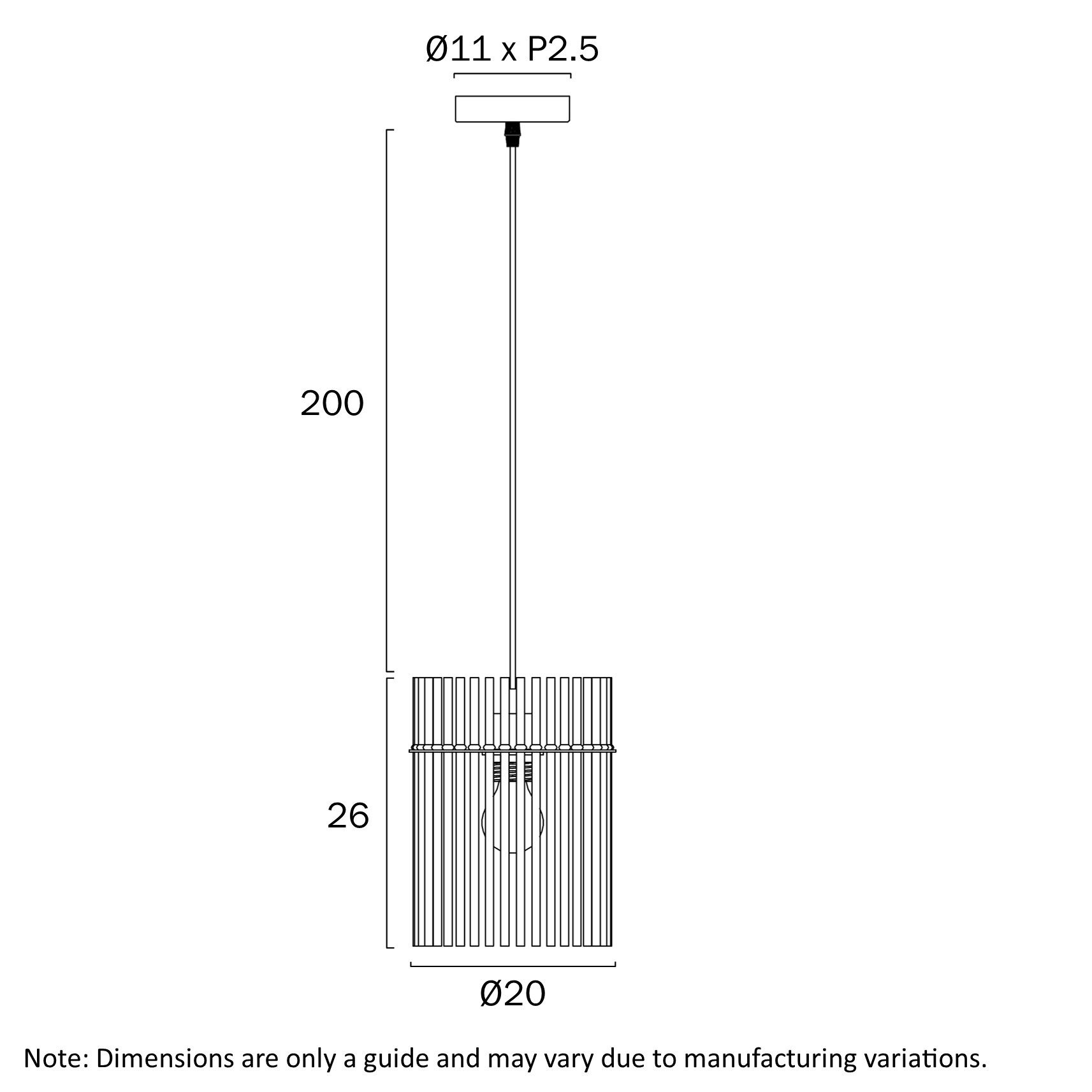 dimensions